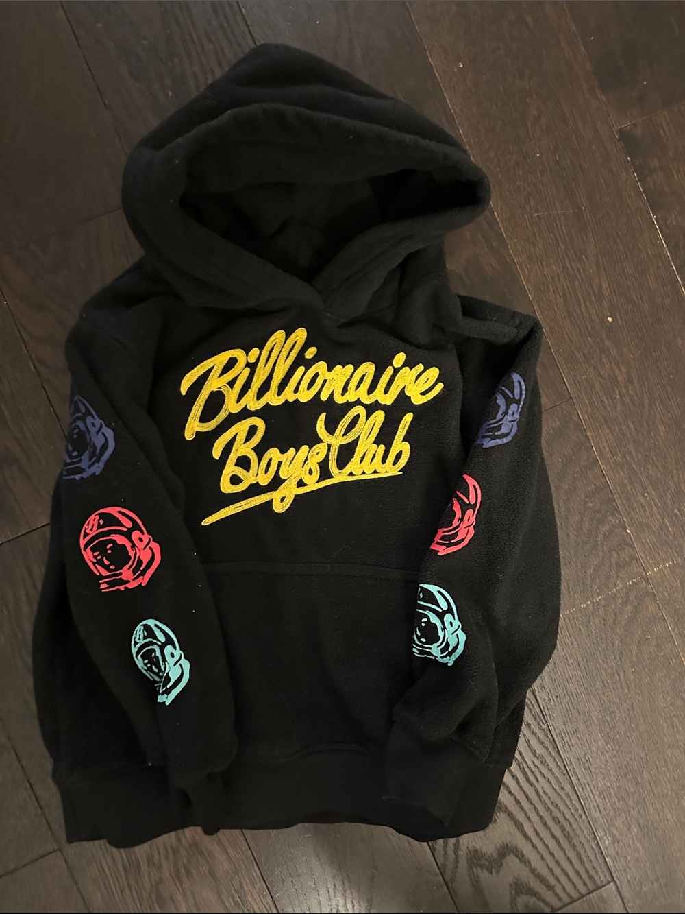 Billionaire Boys Club Fuzzy Black Hoodie size 6T